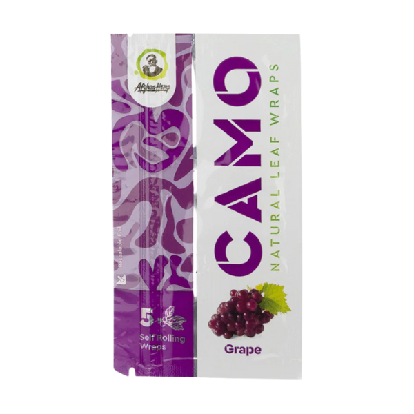 CAMO Natural Leaf Wrap 5pk / Grape